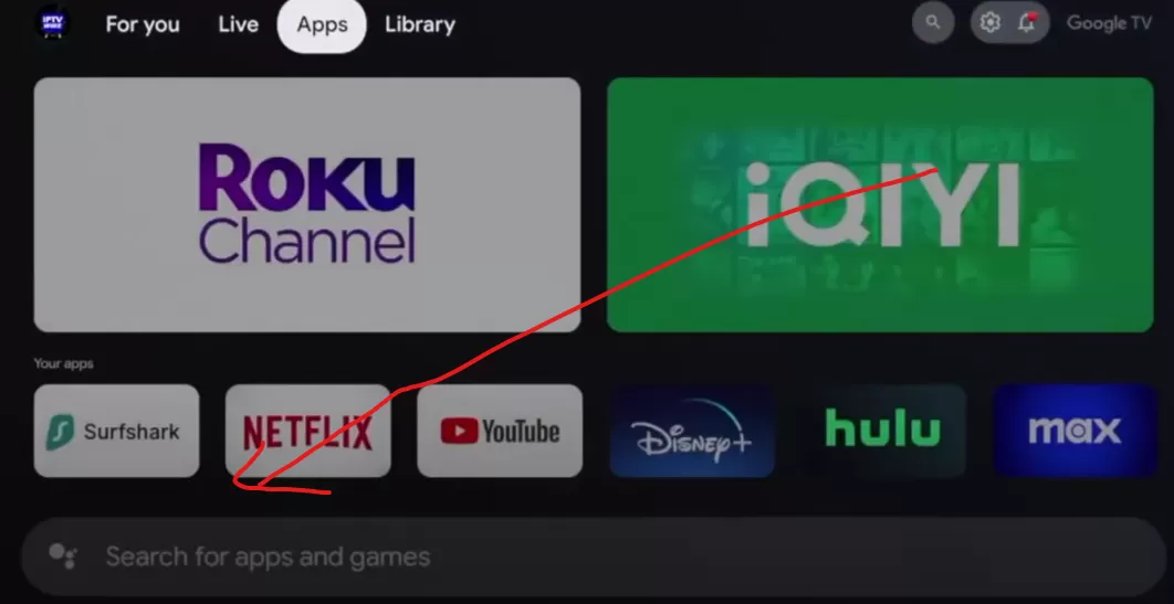 IPTV op Chromecast
